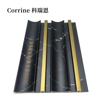 Дву{0}}цветен кръгъл вътрешен дървен панел с 3D вълнообразна повърхностна акцентна стена